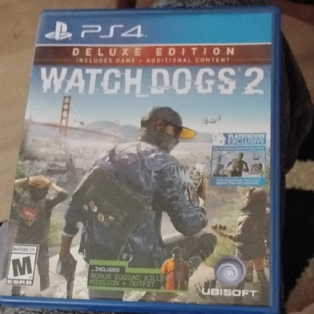 Watch Dogs 2 PS4 Deluxe Edition